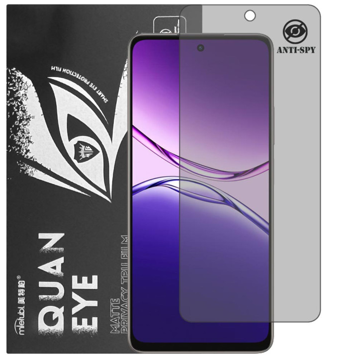 Гідрогелева плівка антишпигун матова Mietubl Quantum Eye Privacy для OPPO A5 Pro 5G