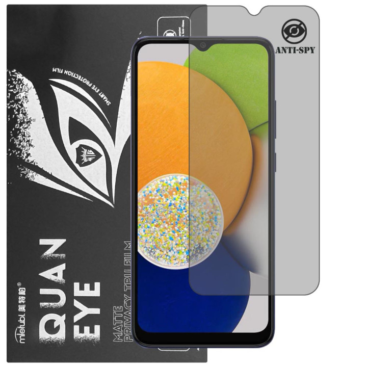 Гідрогелева плівка антишпигун матова Mietubl Quantum Eye Privacy для Samsung Galaxy A03