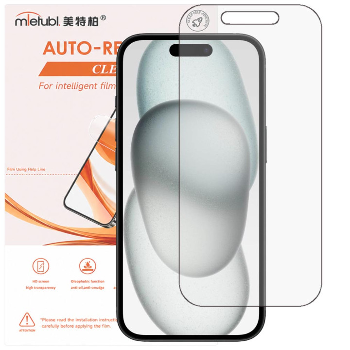 Гідрогелева плівка Mietubl Auto-Repairing для iPhone 15