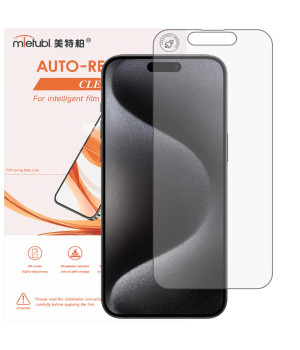 Гидрогелевая пленка Mietubl Auto-Repairing для iPhone 15 Pro