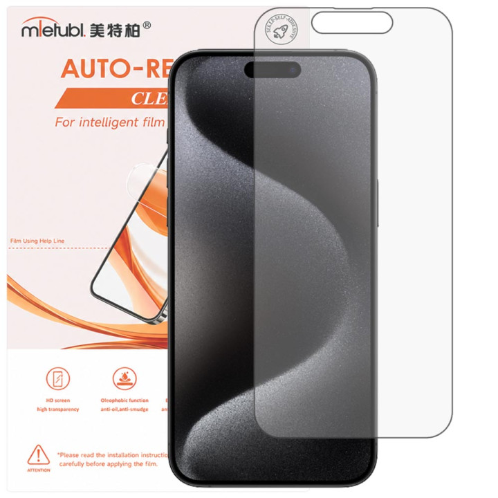 Гідрогелева плівка Mietubl Auto-Repairing для iPhone 15 Pro Max