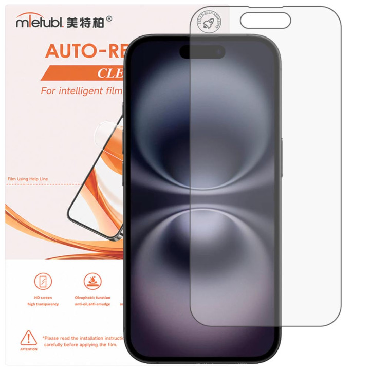 Гідрогелева плівка Mietubl Auto-Repairing для iPhone 16