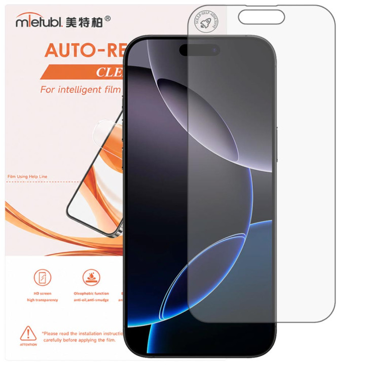 Гідрогелева плівка Mietubl Auto-Repairing для iPhone 16 Pro Max