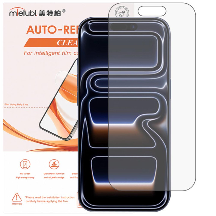 Гідрогелева плівка Mietubl Auto-Repairing для iPhone 17 Pro