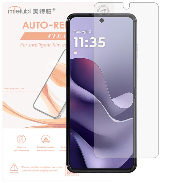 Гідрогелева плівка Mietubl Auto-Repairing для Motorola Razr 70 Ultra