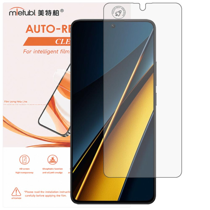 Гідрогелева плівка Mietubl Auto-Repairing для POCO X6 Pro