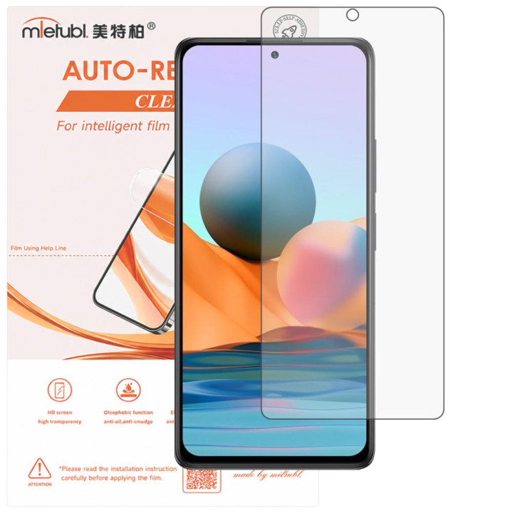 Гідрогелева плівка Mietubl Auto-Repairing для Xiaomi Redmi Note 10 Pro