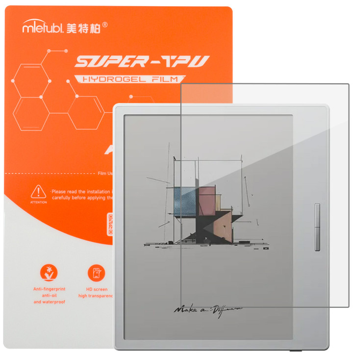 Гідрогелева плівка Mietubl Super-TPU HD для Onyx BOOX Go Color 7 (White), BOOX Leaf 2 (White)