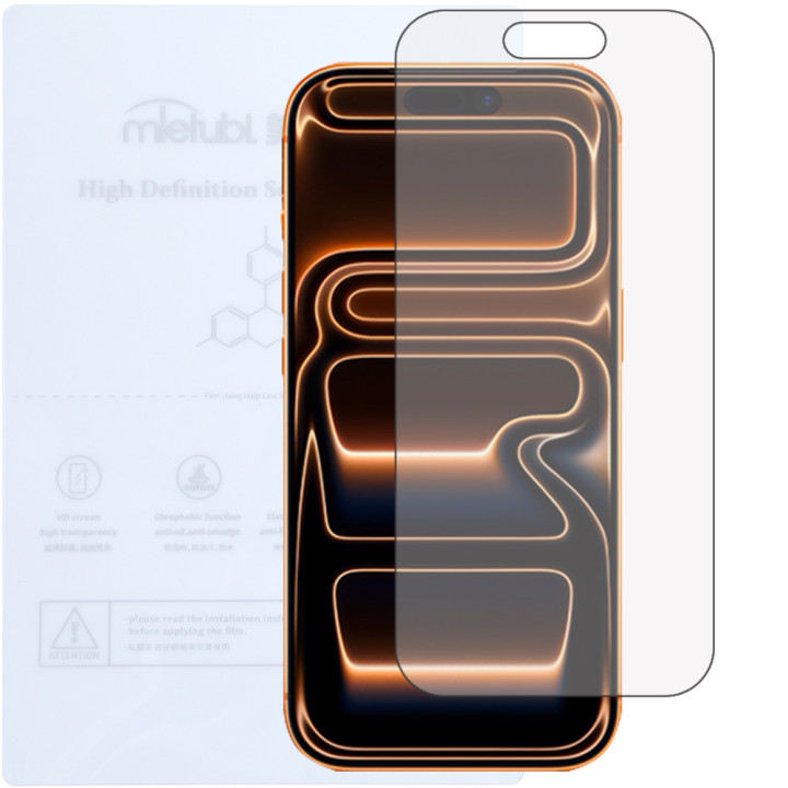 Гидрогелевая пленка Mietubl HD для iPhone 17 Pro Max