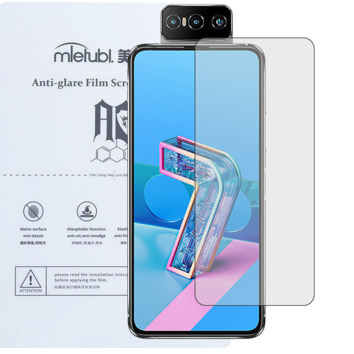 Гидрогелевая пленка Mietubl Anti-Glare для ASUS Zenfone 7 Pro Матовая