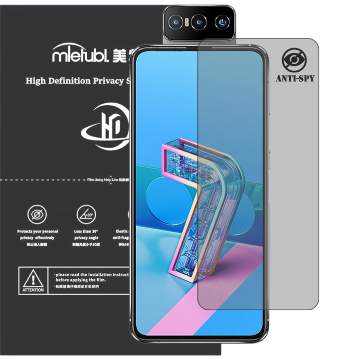 Гідрогелева плівка антишпигун Mietubl HD Privacy Screen Protector для ASUS Zenfone 7 Pro