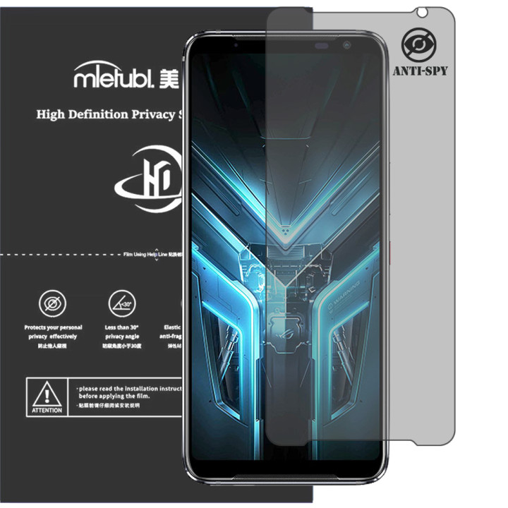 Гідрогелева плівка антишпигун Mietubl HD Privacy Screen Protector для ASUS ROG Phone 3 Strix