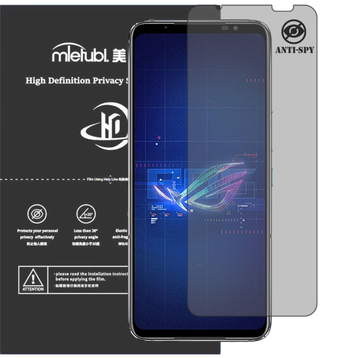 Гідрогелева плівка антишпигун Mietubl HD Privacy Screen Protector для ASUS ROG Phone 6