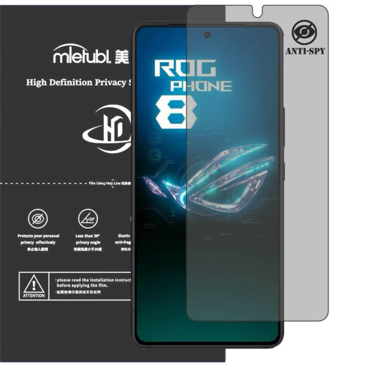Гідрогелева плівка антишпигун Mietubl HD Privacy Screen Protector для ASUS ROG Phone 8