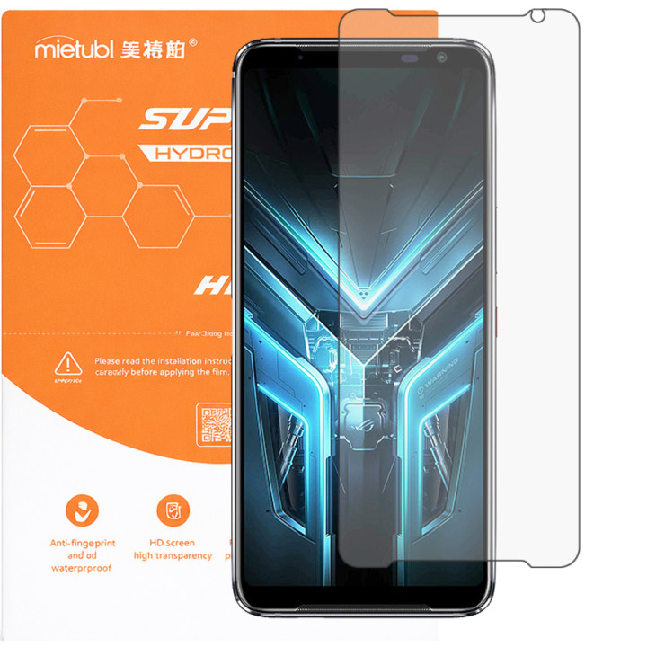 Гидрогелевая пленка Mietubl Super TPU HD для ASUS ROG Phone 3 Strix