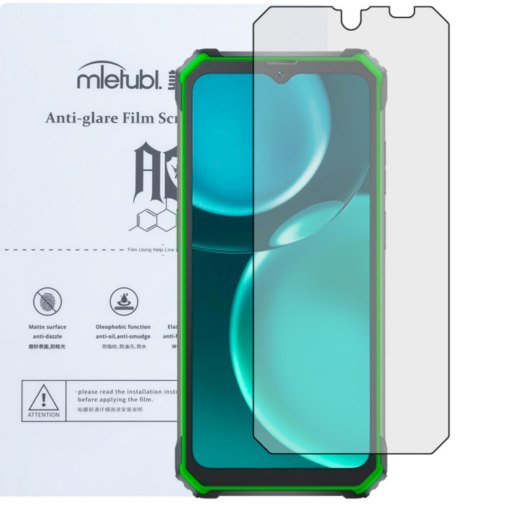 Гидрогелевая пленка Mietubl Anti-Glare для Blackview Oscal S80 Матовая