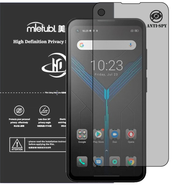 Гидрогелевая пленка антишпион Mietubl HD Privacy Screen Protector для Blackview BL5000
