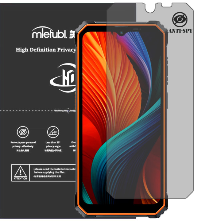 Гидрогелевая пленка антишпион Mietubl HD Privacy Screen Protector для Blackview BV6200 Plus