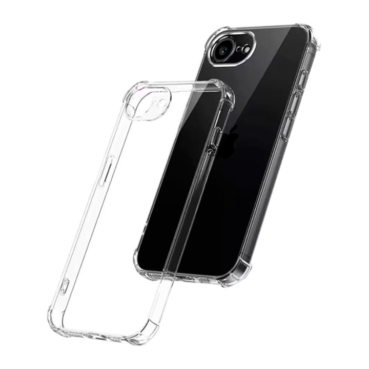 TPU чохол Galeo Anti-Shock для Apple iPhone 16e Transparent