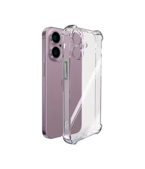 TPU чохол Galeo Anti-Shock для Apple iPhone 16 Plus Transparent