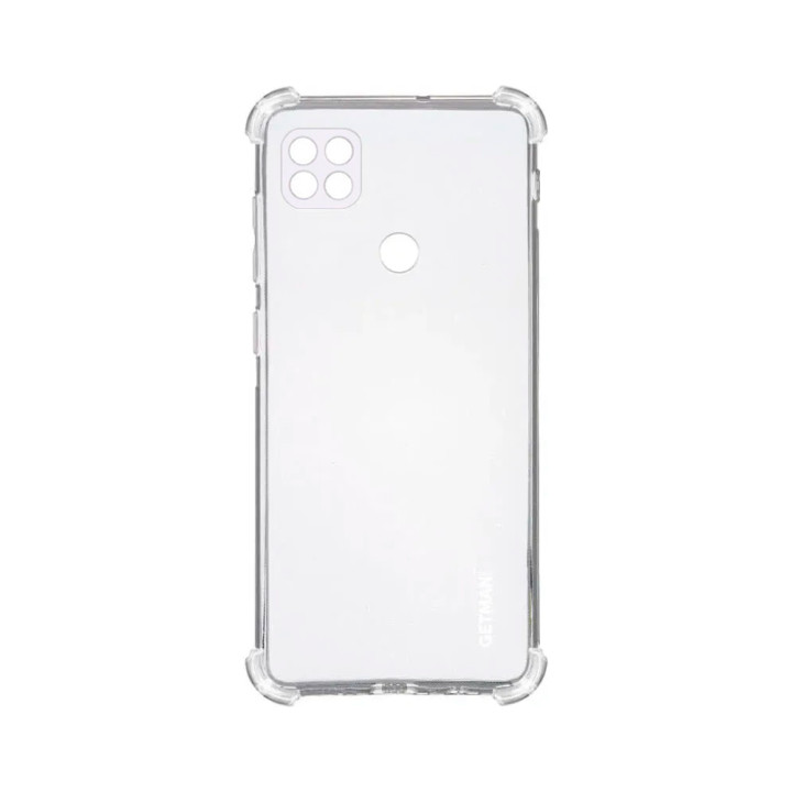TPU чехол Galeo Anti-Shock для Poco C3 Transparent