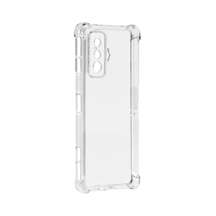 TPU чехол Galeo Anti-Shock для Poco F4 GT Transparent