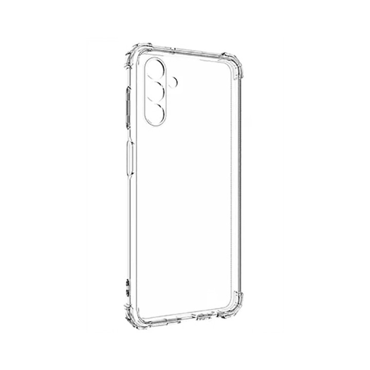 TPU чохол Galeo Anti-Shock для Samsung Galaxy A24 4G Transparent