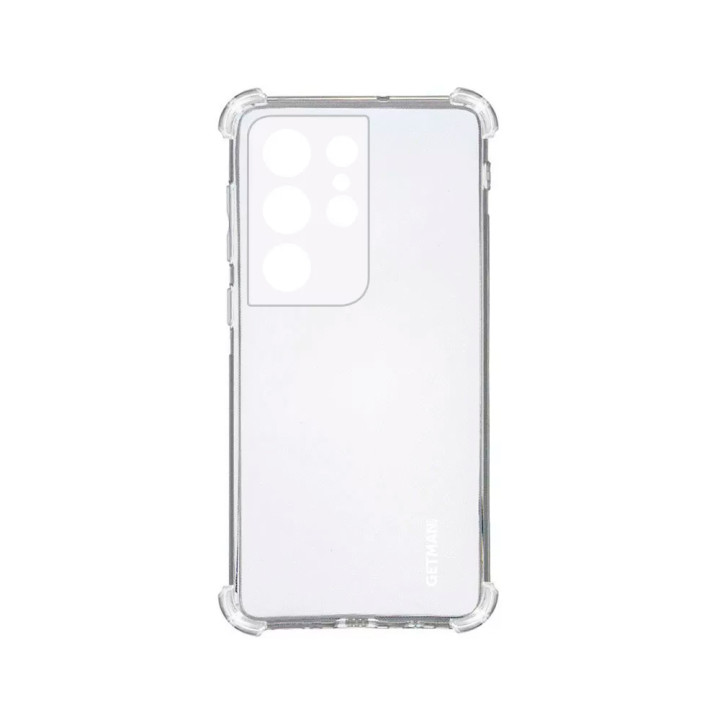 TPU чохол Galeo Anti-Shock для Samsung Galaxy S21 Ultra 5G Transparent