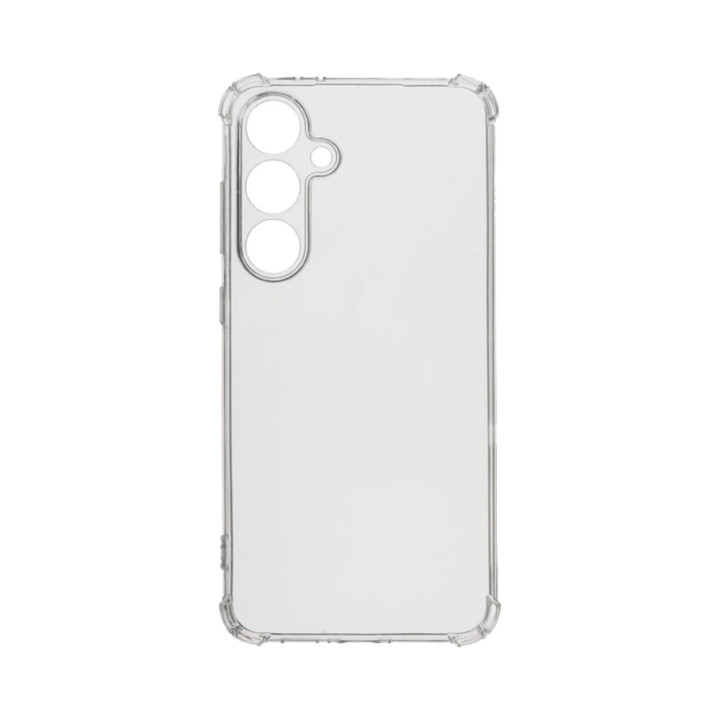 TPU чохол Galeo Anti-Shock для Samsung Galaxy S24 FE Transparent