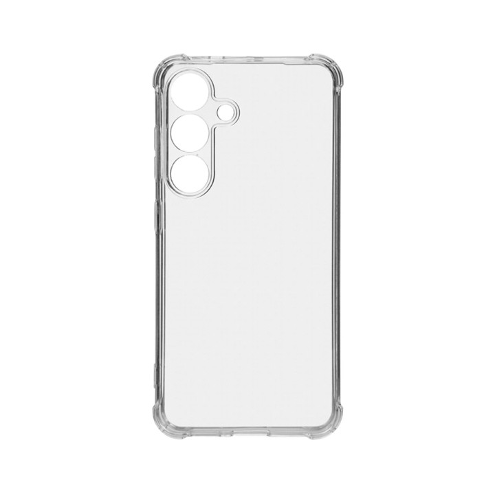 TPU чохол Galeo Anti-Shock для Samsung Galaxy S25 Transparent