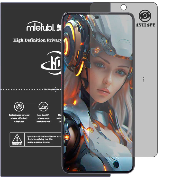 Гідрогелева плівка антишпигун Mietubl HD Privacy Screen Protector для Cubot Max 5
