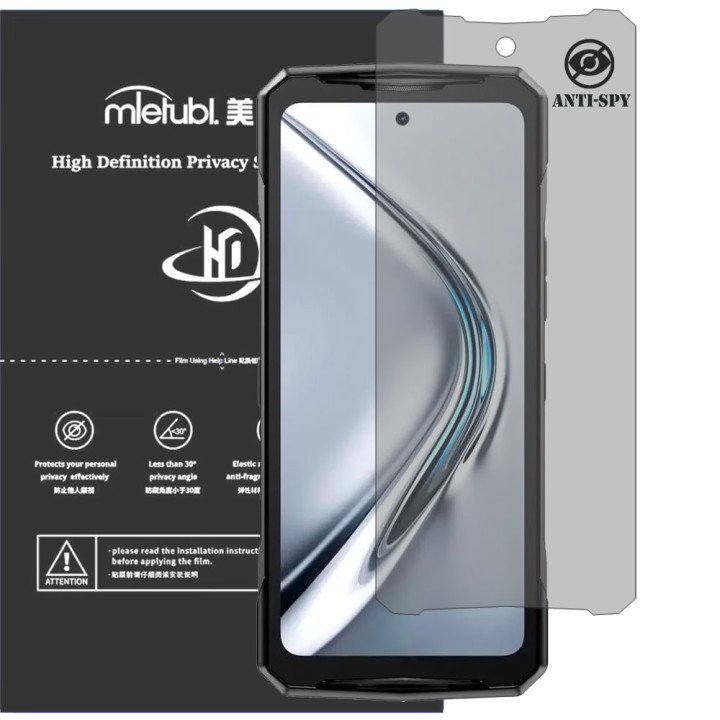 Гидрогелевая пленка антишпион Mietubl HD Privacy Screen Protector для DOOGEE V40 Pro
