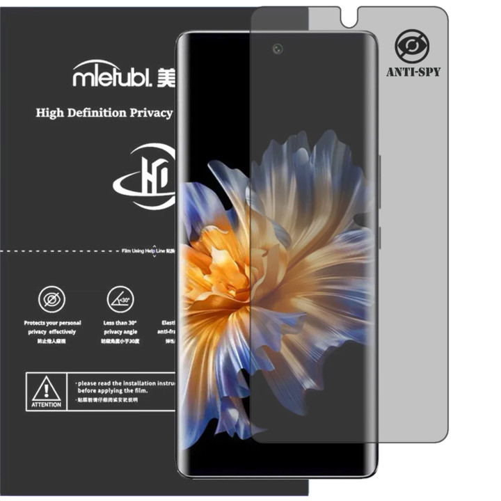 Гідрогелева плівка антишпигун Mietubl HD Privacy Screen Protector для Fossibot S3 Pro