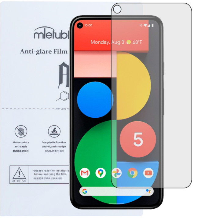 Гидрогелевая пленка Mietubl Anti-Glare для Google Pixel 5 Матовая