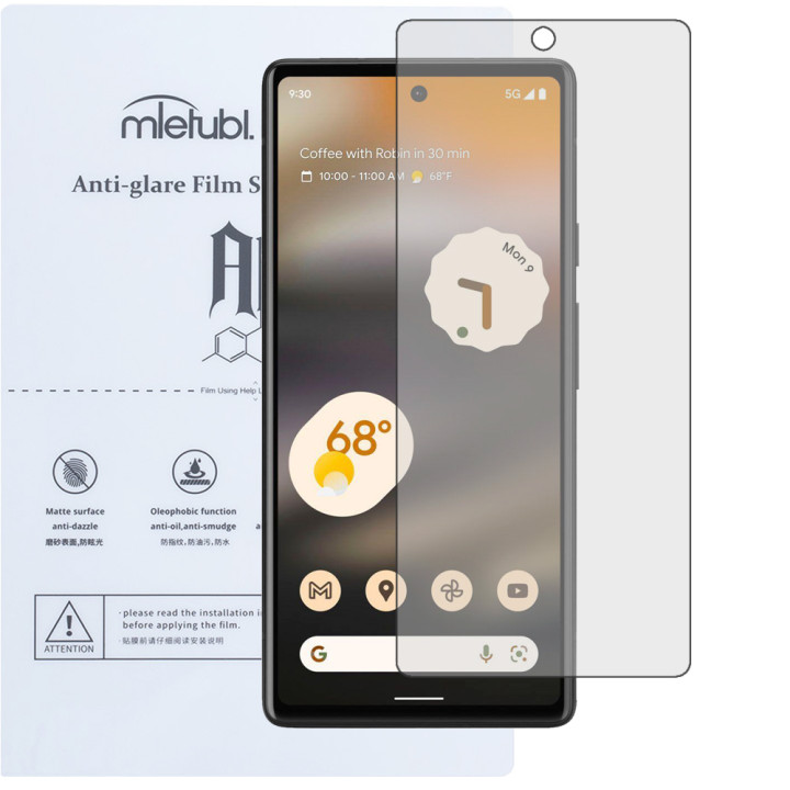 Гидрогелевая пленка Mietubl Anti-Glare для Google Pixel 6a Матовая