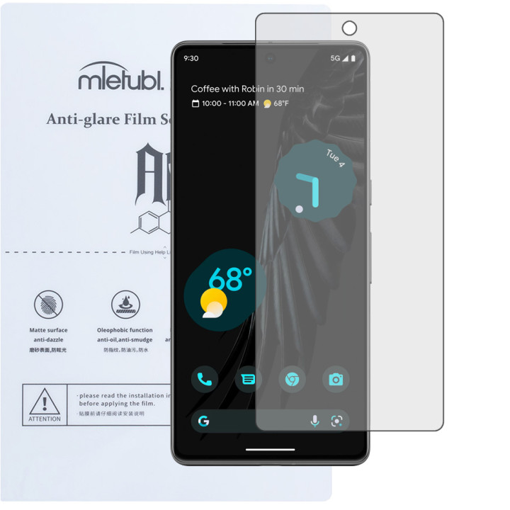 Гидрогелевая пленка Mietubl Anti-Glare для Google Pixel 7 Матовая