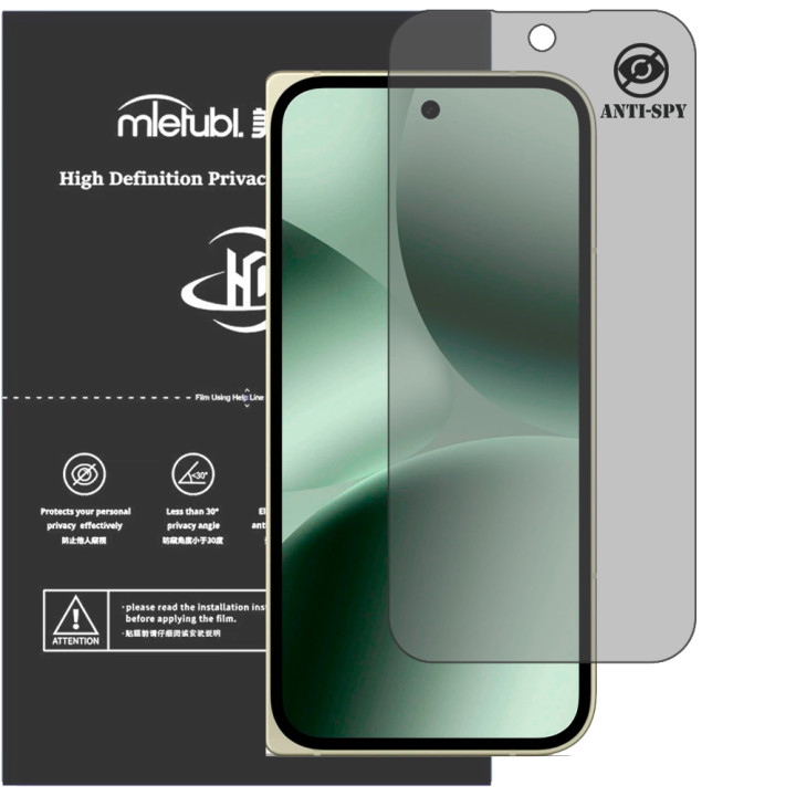 Гідрогелева плівка антишпигун Mietubl HD Privacy Screen Protector для Google Pixel 10 Pro Fold