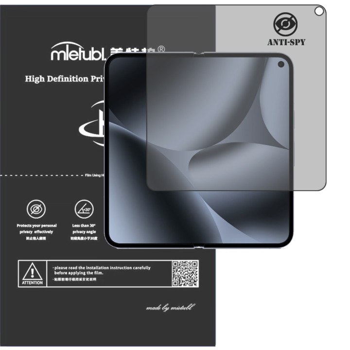 Гидрогелевая пленка антишпион Mietubl HD Privacy Screen Protector для Google Pixel 10 Pro Fold Inner