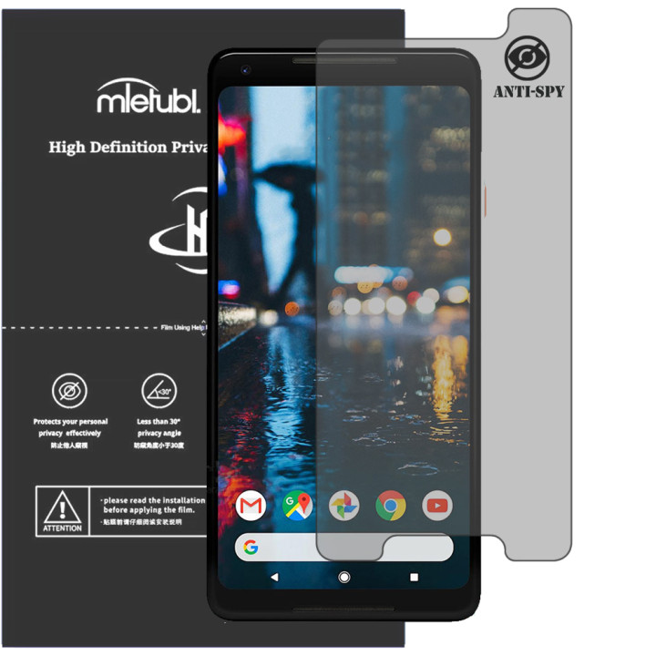 Гидрогелевая пленка антишпион Mietubl HD Privacy Screen Protector для Google Pixel 2