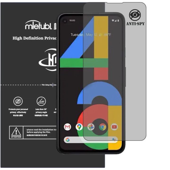 Гидрогелевая пленка антишпион Mietubl HD Privacy Screen Protector для Google Pixel 4a