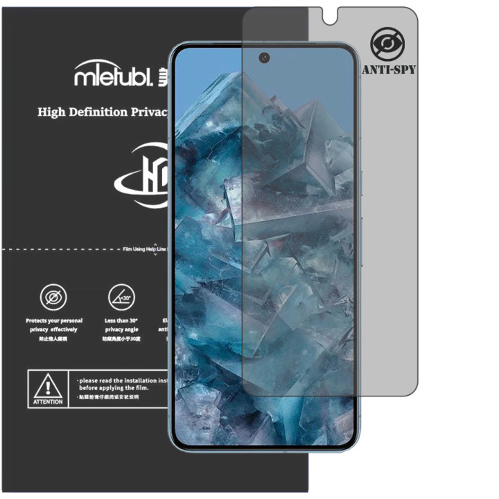 Гидрогелевая пленка антишпион Mietubl HD Privacy Screen Protector для Google Pixel 8 Pro