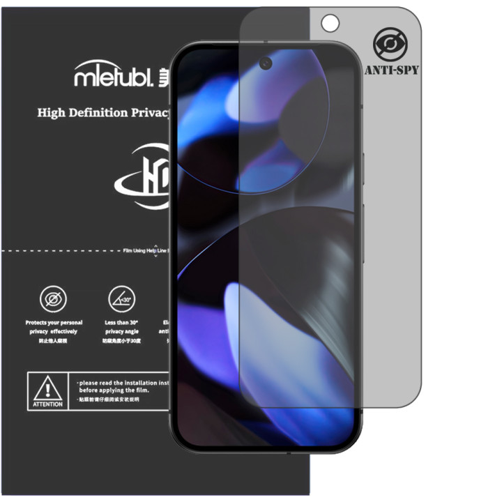 Гидрогелевая пленка антишпион Mietubl HD Privacy Screen Protector для Google Pixel 9