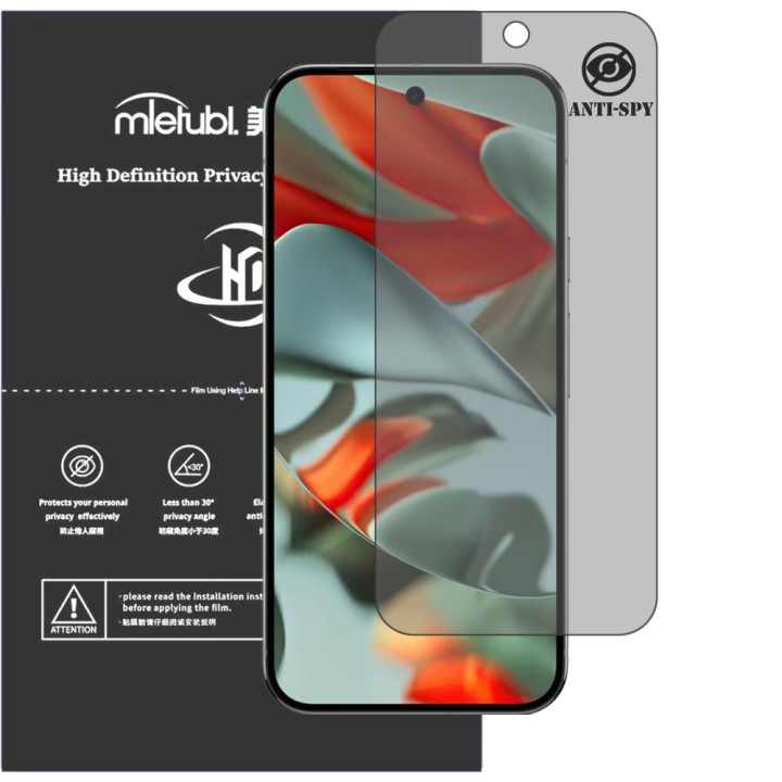 Гидрогелевая пленка антишпион Mietubl HD Privacy Screen Protector для Google Pixel 9 Pro XL