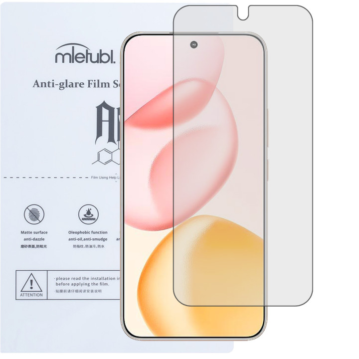 Гидрогелевая пленка Mietubl Anti-Glare для Honor 400 Матовая