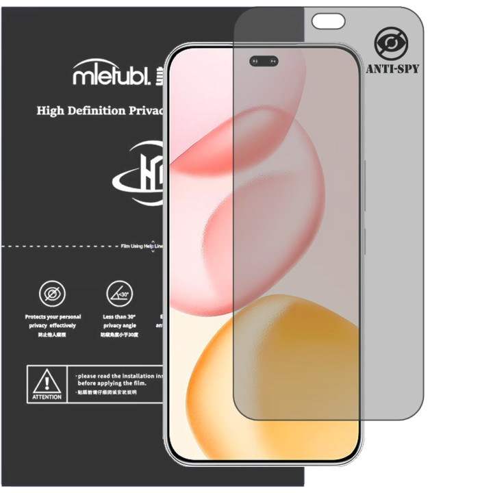 Гідрогелева плівка антишпигун Mietubl HD Privacy Screen Protector для Honor 400 Pro