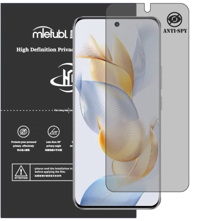 Гидрогелевая пленка антишпион Mietubl HD Privacy Screen Protector для Honor 90