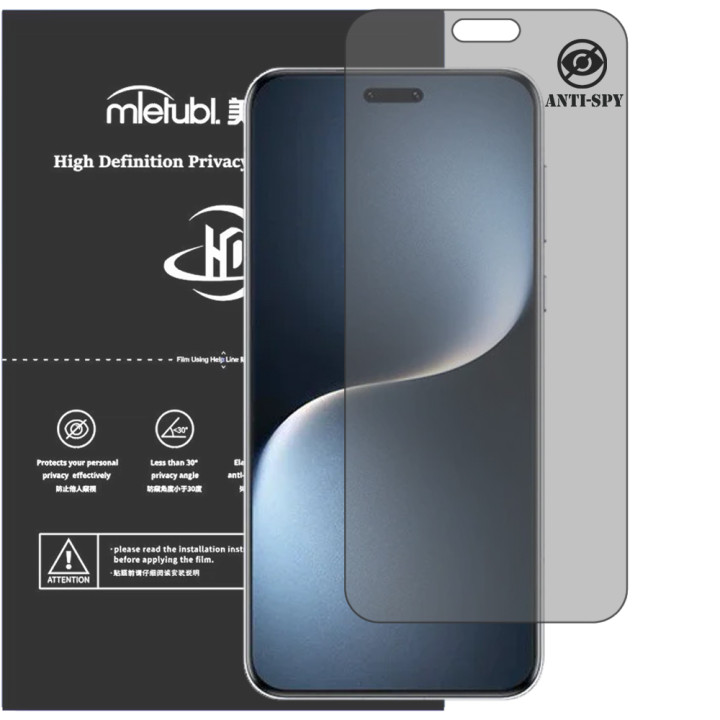 Гідрогелева плівка антишпигун Mietubl HD Privacy Screen Protector для Honor Magic7 Pro