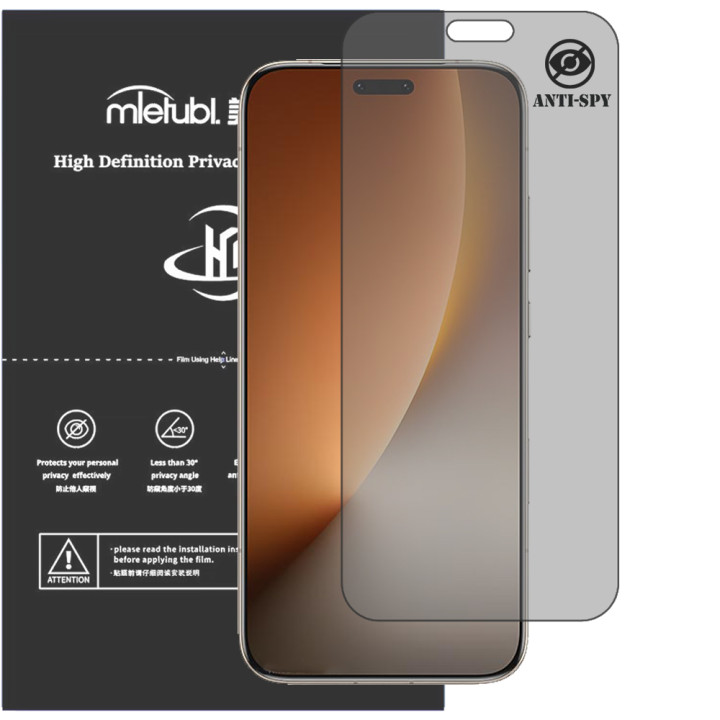 Гидрогелевая пленка антишпион Mietubl HD Privacy Screen Protector для Honor Magic8 Pro