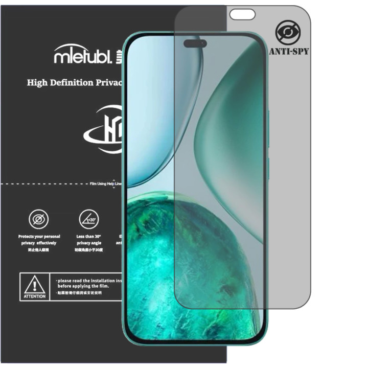 Гідрогелева плівка антишпигун Mietubl HD Privacy Screen Protector для Honor X8c