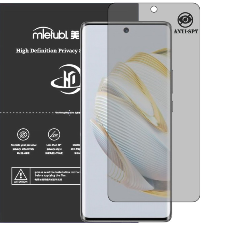 Гидрогелевая пленка антишпион Mietubl HD Privacy Screen Protector для HUAWEI Nova 10